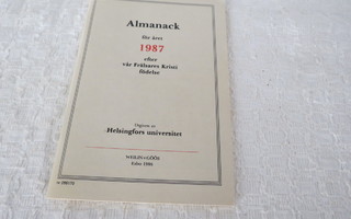 ALMANACK 1987