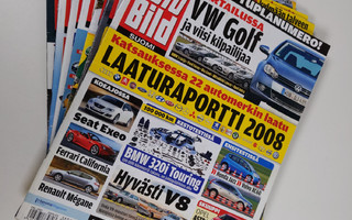 Jarmo Markkanen : Auto Bild Suomi paketti (7 lehteä) 2008...