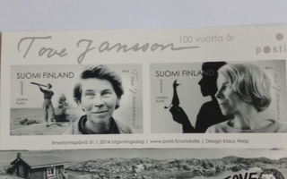 Tove Jansson 100 v postimerkit