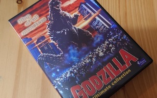 Godzilla Ultimate Collection dvd (suomitekstit)