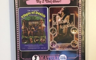 Tropic of Desire & Fantasy World (DVD) Vinegar S (1979) UUSI