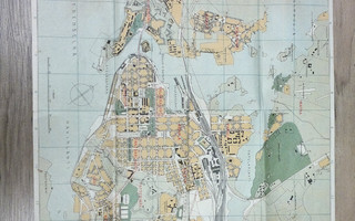 Viipuri - Kartta = Plankarta = Map of the town = Plan der...