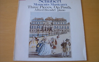 LP Schubert, MOMENTS MUSICAUX, Alfred Brendel, piano