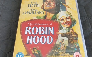 Robin Hoodin seikkailut DVD **muoveissa**