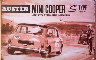 Kyltti Austin Mini-Cooper