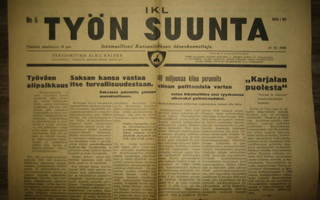 Sanomalehti: Työn Suunta 19.3.1935 (IKL)