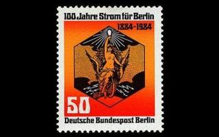 Berlin 720 ** Sähkönjakelu 100v (1984)