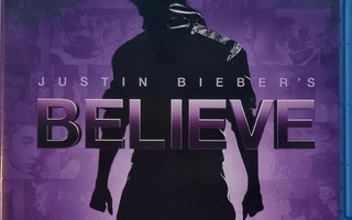 JUSTIN BIEBER'S BELIEVE BLU-RAY