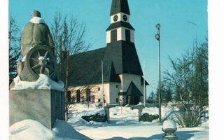 Rovaniemi: kirkko talvella