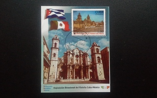 KUUBA 2004 Cuba-Mexico Philatelic Exhibition pienoisarkki o