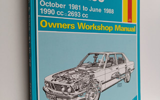 A.k Legg : BMW 520I & 525E : Owners workshop manual