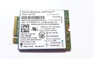 Lenovo ThinkPad EM7455 4G LTE Mobile Broadband -moduuli