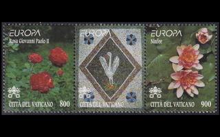 Vatikaani 1277-8ds ** Europa luonnonpuistot (1999)