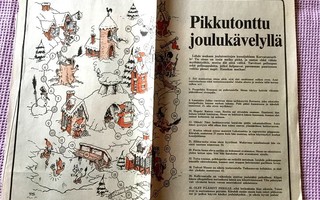 Pikkutonttu joulukävelyllä peli v. 1985