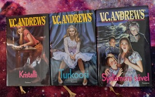 V. C. Andrews Kirjat 3 Kpl