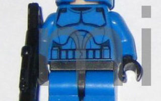 LEGO FIGUURIT Star Wars Senate Commando +ase +magneetti UUSI