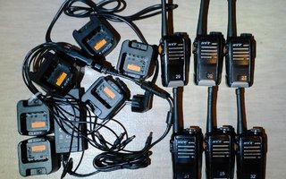 HYT TC-518 UHF radiopuhelimia 6kpl