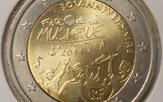 France. 2€  2011. "Musique". UNC.
