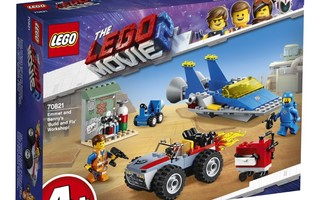 Lego 70821 Emmetin ja Bennyn Rakenna ja korjaa-verstas! UUSI