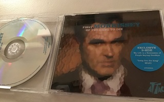 Morrissey . First of the gang to die CDS single.
