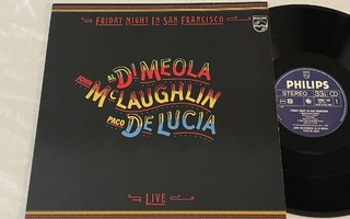 Di Meola, McLaughlin & De Lucia – Friday Night (LP)