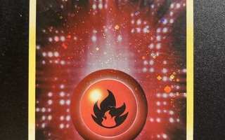 Fire energy 102/106 pokemon holo rare kortti
