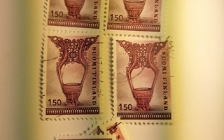Kinkerikousa postimerkki 1,50 markka