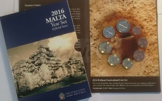 Malta 1c-2eur sarja 2016 BU