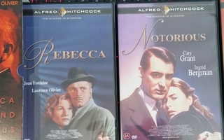 Alfred Hitchcock 3 elokuvan boxi -DVD