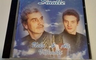 CD SINULLE - Usko & Ali Välimäki (haitarimusiikkia) Sis.pk:t