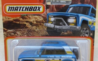 MBX Field Car 4x4 Short Wagon 3 door Blue Matchbox 1:64