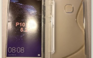 Huawei P10 Lite  - Läpinäkyvä geeli - suojakuori #24239