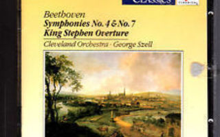 Beethoven - Symphonies No. 4 & No. 7,  -CD