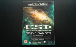 DVD: CSI Grave Danger (O: Quentin Tarantino 2005)