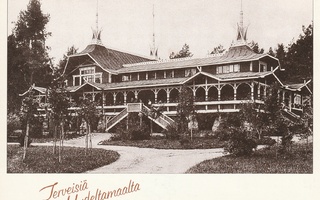 Loviisan Kasino -  kuvattu  1900 -luvun alussa