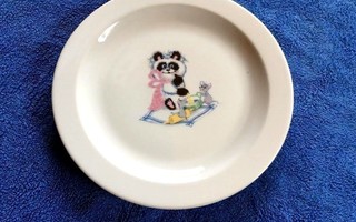 Panda ja hiiret Lasten ruoka lautanen