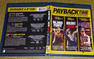 Blu-ray: Blind Fury / Silent Rage / White Line Fever (US)