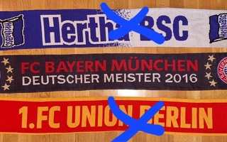 FC Bayern Münchenin kannattajahuivi