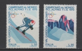 (S1948) ITALY, 1970 (World Alpine Ski Championships). MNH**