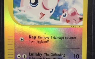 Jigglypuff 68/144 reverse pokemon holo rare kortti
