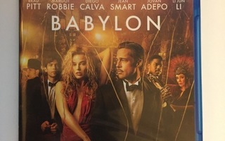Babylon (Blu-ray) (2 disc) Brad Pitt (2022) UUSI