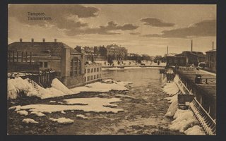 Tampere - Luminen jokimaisema_(18976)