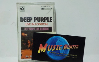 DEEP PURPLE - LIVE IN LONDON 80" EEC PRESS C-KASETTI