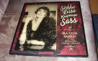 Sirkka-Liisa Krapinoja-Sass – Mä Olen Nainen!  LP + LIITE