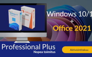 Windows 10/11 Pro & Office 2021 Professional Plus Retail