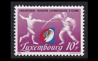 Luxemburg 1121 ** Miekkailu (1985)