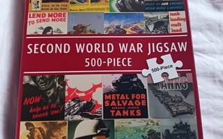 Palapeli 500 palaa - Second world war jigsaw