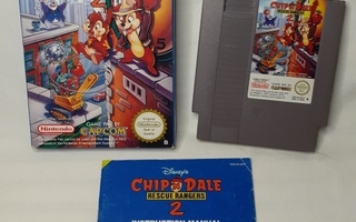 Chip n 'n Dale Rescue Rangers 2 NES (CIB, SCN)