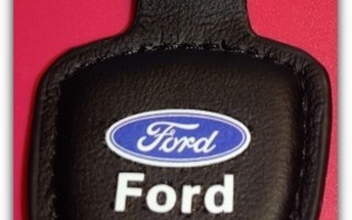 Pieni nahkainen Ford avaimenperä