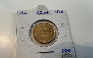 Kultaraha 20mk 1910